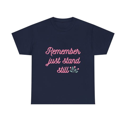 Remember Just Unisex Heavy Cotton Tee - snazzymerch