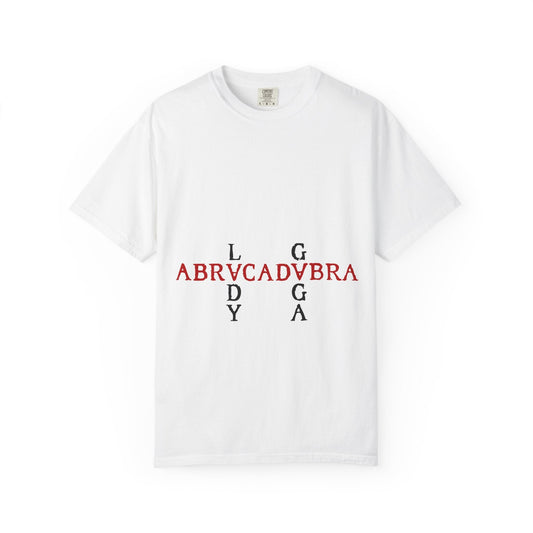 ABRVCADVRA Gothic Spell-Unisex Dyed Tshirt Printify