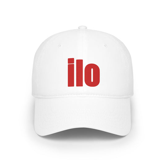 Billie Eilish Inspired Baseball Cap – Bold Red Block Edition Printify