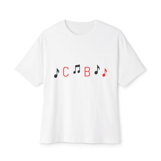 Music Vibes Unisex oversized Boxy Tee - snazzymerch
