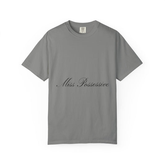 Minimalist Monochrome Unisex Garment-Dyed T-shirt - snazzymerch