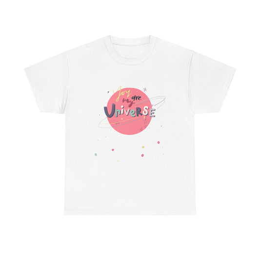 Pastel Planet & Universe Unisex Cotton Tee Printify