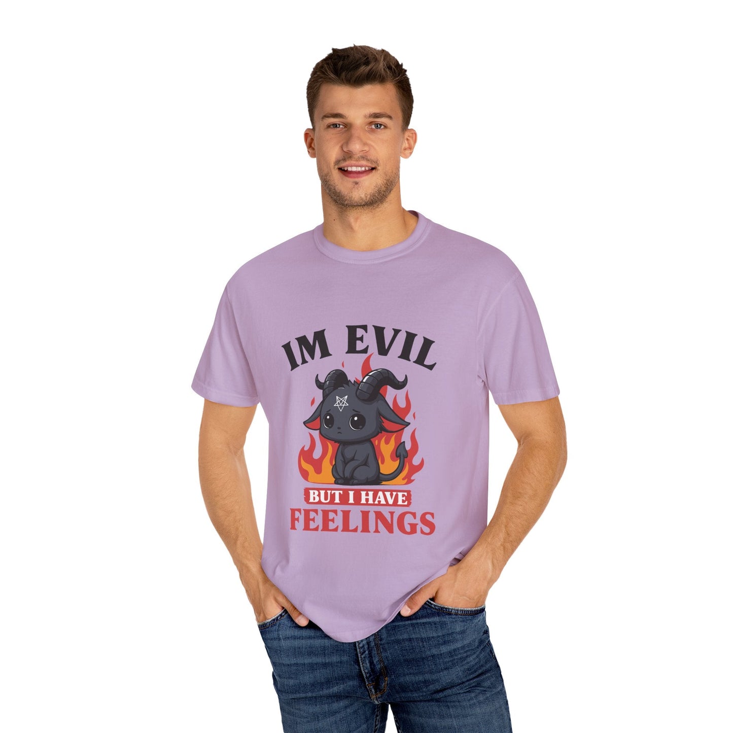 Dyed T-shirt – Snazzy Evil Edition Printify
