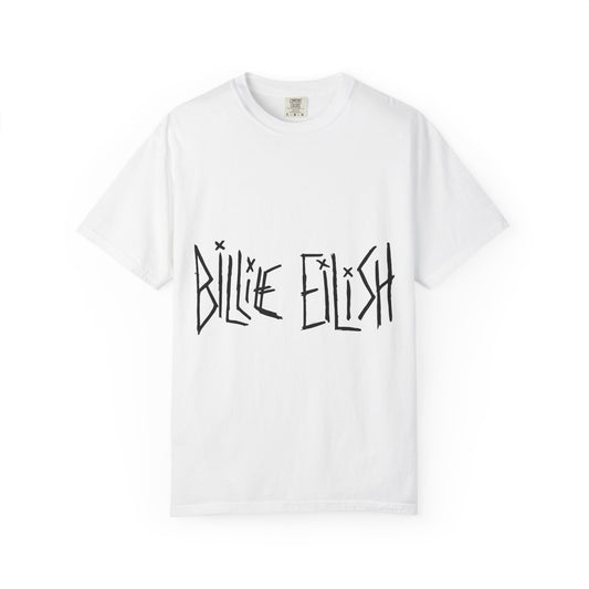 Billie Eilish Inspired Dyed T-shirt – Twisted Ink Font Edition Printify