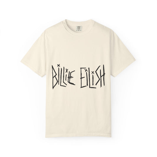 Billie Eilish Inspired Dyed T-shirt – Twisted Ink Font Edition Printify
