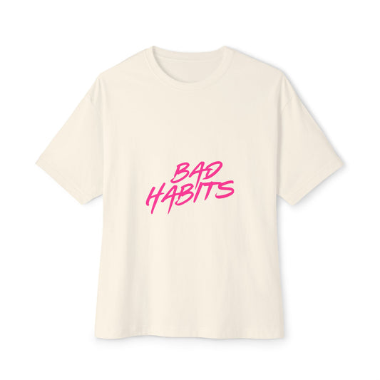 Sun and Waves Minimalist Oversized Boxy Tee Printify