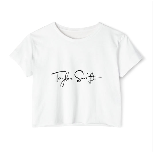 Pop Muse Silhouette Women's Festival Crop Top - snazzymerch