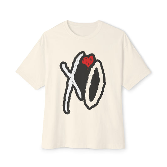 Heart & Shadows Unisex Oversized Boxy Tee - snazzymerch