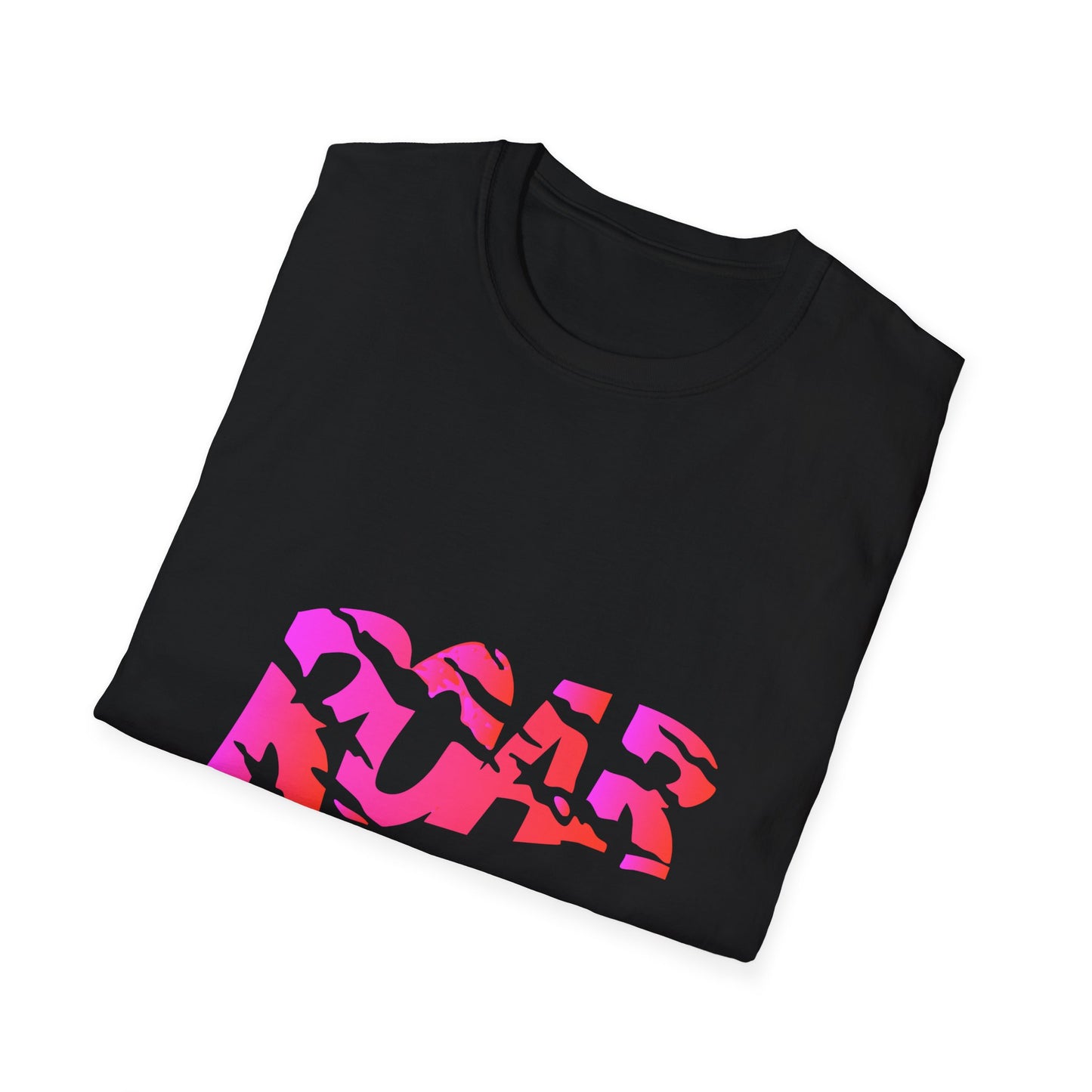 Gradient Roar - Unisex Softstyle T-shirt Printify
