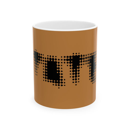 Outline Varsity Ceramic Mug, (11oz, 15oz) - snazzymerch