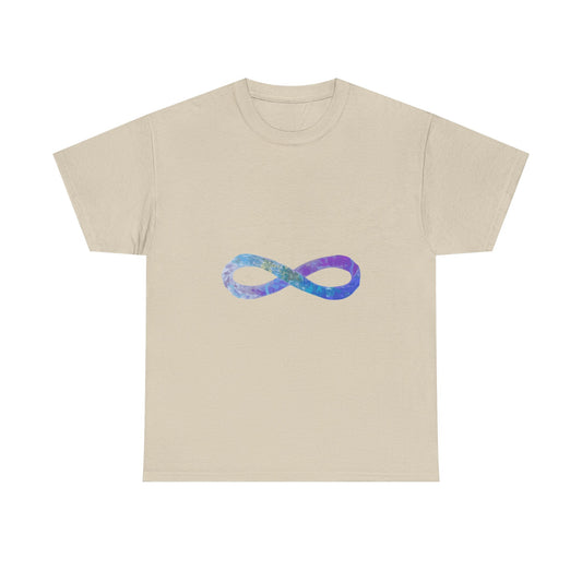 Cosmic Infinity Loop Unisex Cotton Tee Printify