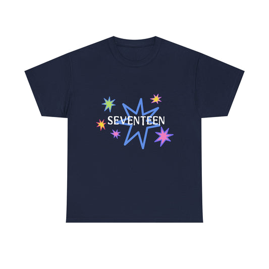 Starlight Seventeen Unisex Heavy Cotton Tee - snazzymerch