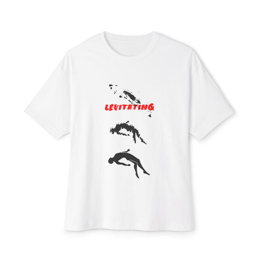 Levitating Vibes Unisex Oversized Boxy Tee - snazzymerch