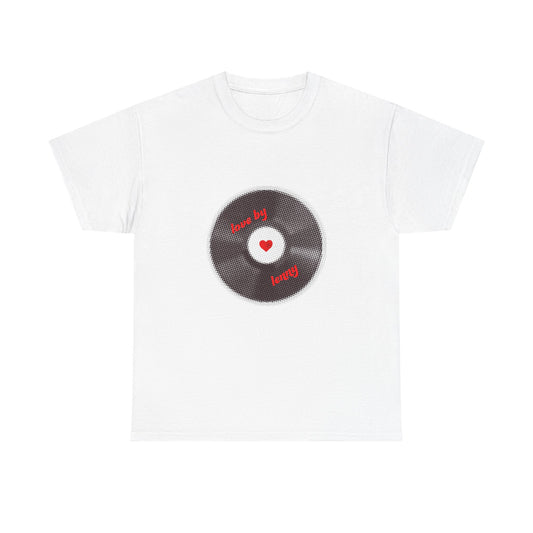 Vinyl Love Spin Unisex Heavy cotton tee Printify