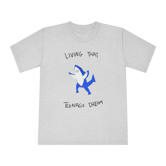 Linear Echo - Unisex Classic Crewneck T-shirt Printify