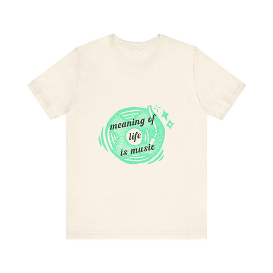 Vinyl Dreams Speak Unisex Jersey short sleeve tee Printify