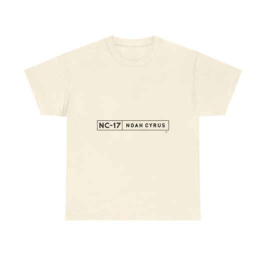 Plain Minimal Black Unisex Heavy Cotton Tee - snazzymerch