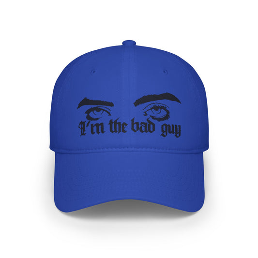 Billie Eilish Inspired Baseball Cap – Eyes & Shadows Gothic Edition Printify