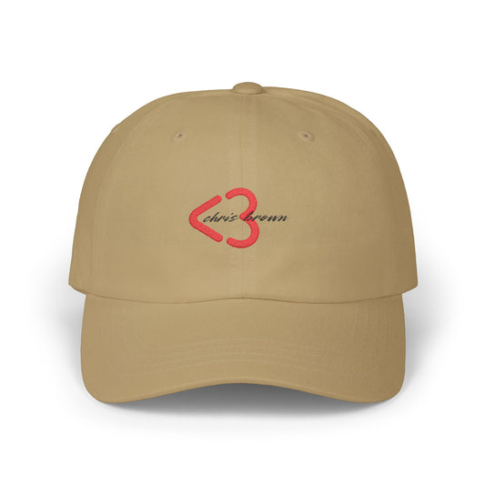 Minimal Heart Icon Classic Dad Cap - snazzymerch