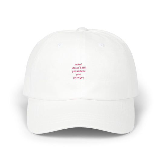 Stronger Soundwaves Classic dad cap Printify