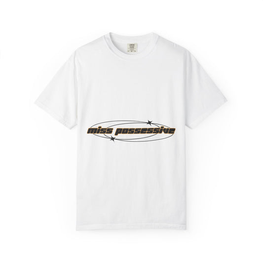 Cut-Out Text Unisex Garment-Dyed T-shirt - snazzymerch