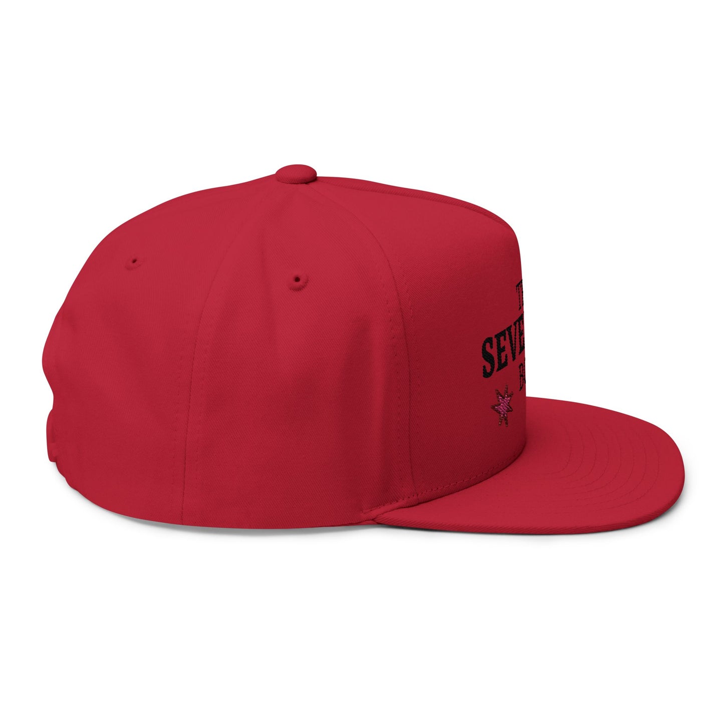 Starburst Seventeen Flat Bill Cap (Embroidery) - snazzymerch