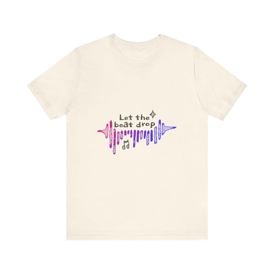 Bold Beats Visualizer Unisex Jersey short sleeve tee Printify