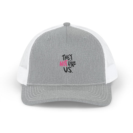 . Bold “NOT” Statement Snapback Trucker Cap - snazzymerch