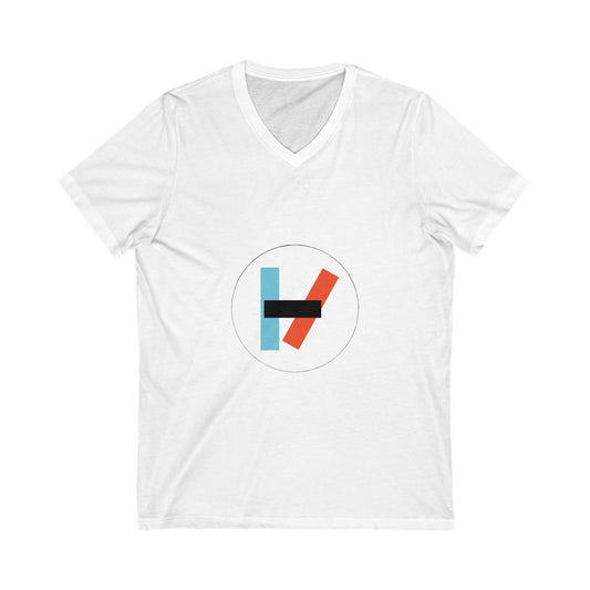 Circle Flame Unisex Jersey Short Sleeve - snazzymerch