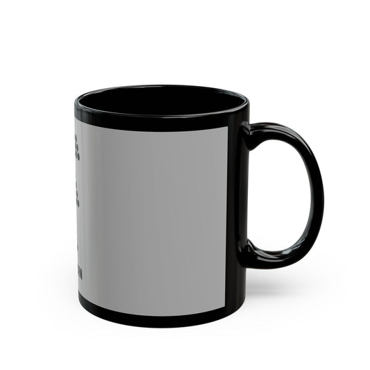Neon Aesthetic Bold Black Mug (11oz, 15oz) - snazzymerch