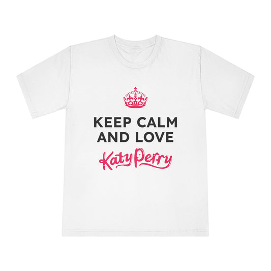 Crown over Katy Perry Signature” - Unisex Classic Crewneck T-shirt Printify