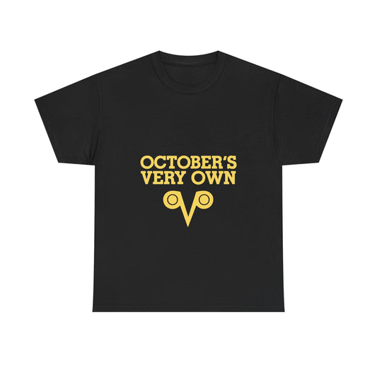 October’s Very Own Bold Logo Heavy Cotton Tee Printify