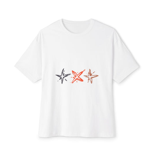 Starlit Threads Unisex Oversized Boxy Tee - snazzymerch