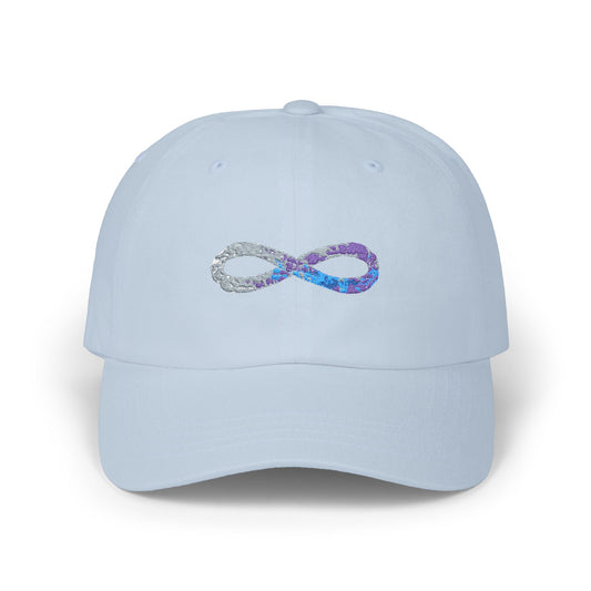 Cosmic Infinity Loop Classic dad cap Printify