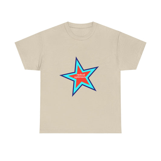 Power of Positivity Star Unisex Heavy Cotton Tee - snazzymerch