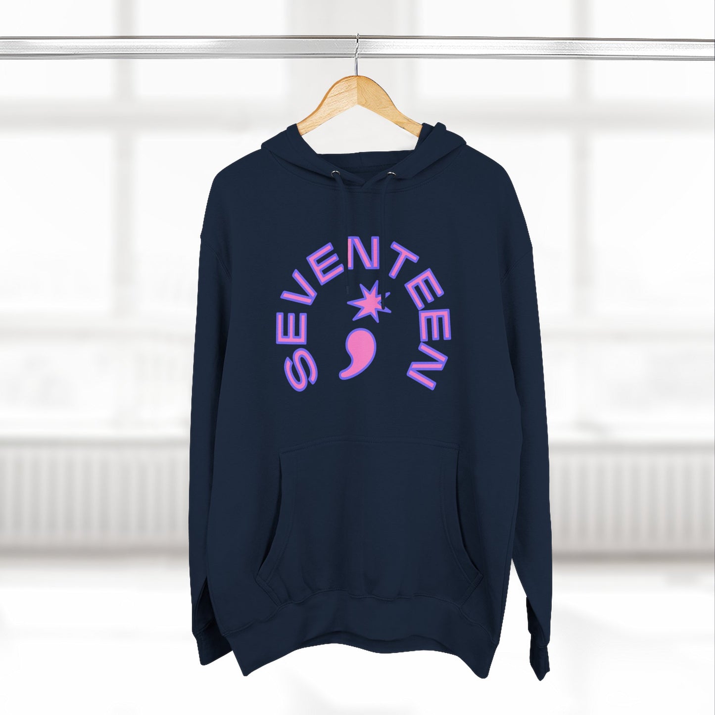 Arc Star Seventeen Three-Panel Fleece Hoodie - snazzymerch
