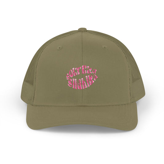 Solo Vibes Lips Snapback Trucker cap Printify