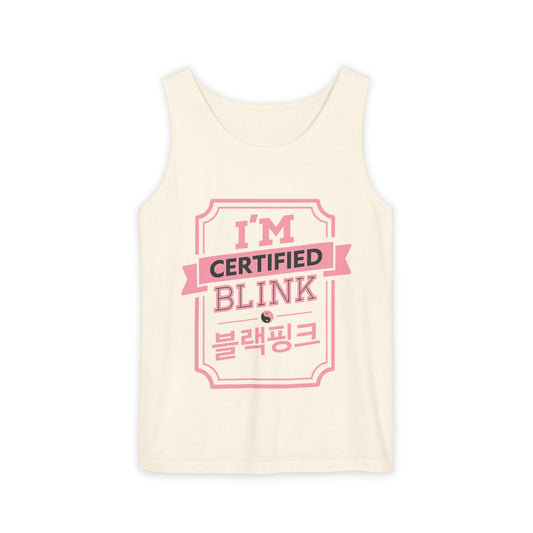 Certified BLINK Badge – Dyed Tank Top Printify