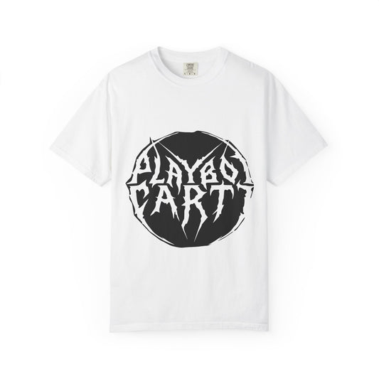 Gothic Circle White Logo - snazzymerch