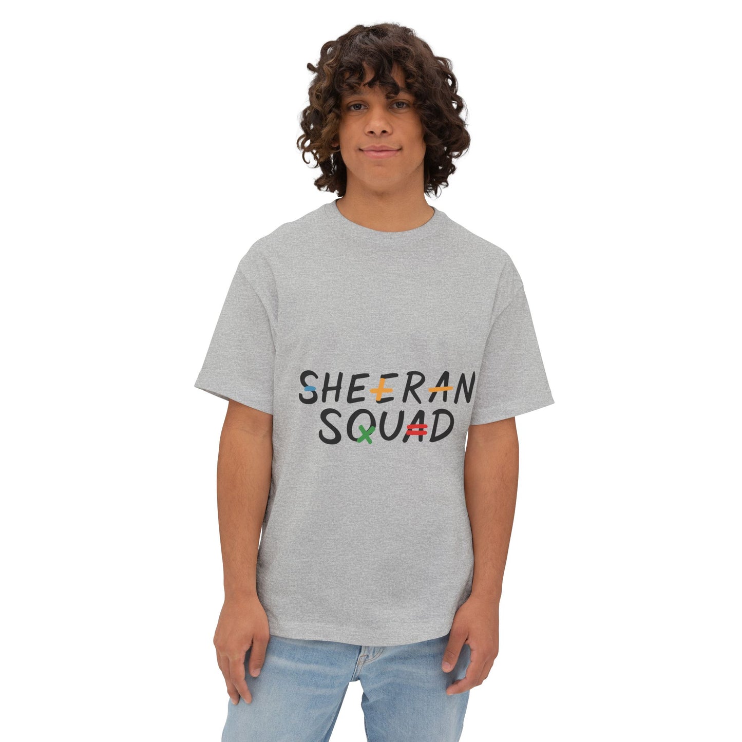 Sheeran Squad Oversized Boxy Tee | SnazzyMerch