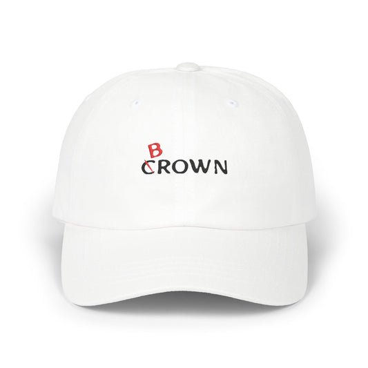 Abstract Red Flag Typography Classic Dad Cap - snazzymerch