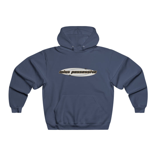 Cut-Out Text Men's NUBLEND® Hooded Sweatshirt - snazzymerch