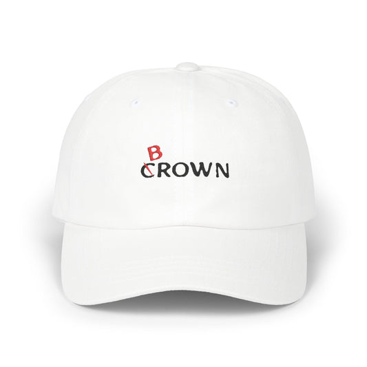 Abstract Red Flag Typography Classic Dad Cap - snazzymerch