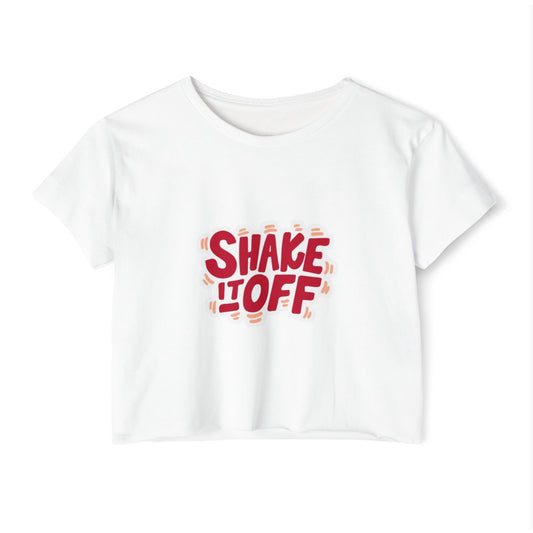 Swift Era Vibes Women's Festival Crop Top - snazzymerch