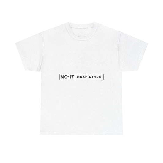 Plain Minimal Black Unisex Heavy Cotton Tee - snazzymerch