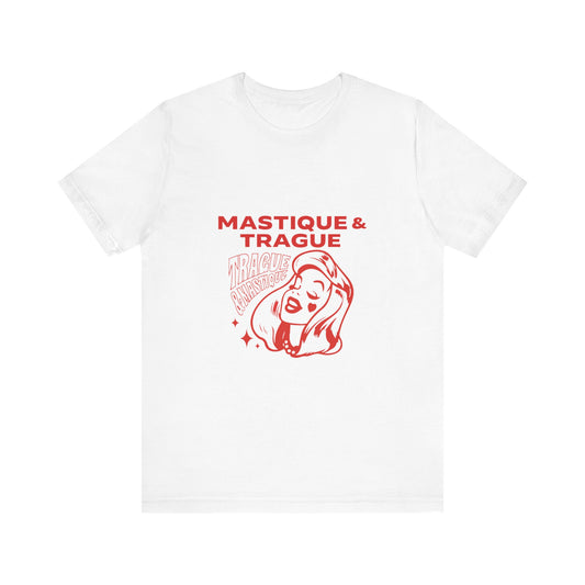 Fierce Femme in Red Unisex jersey short sleeve tee Printify