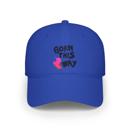 Born This Way Unicorn Baseball Cap Printify