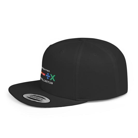 Flat Bill Snapback – Ed Sheeran Black Edition Printify