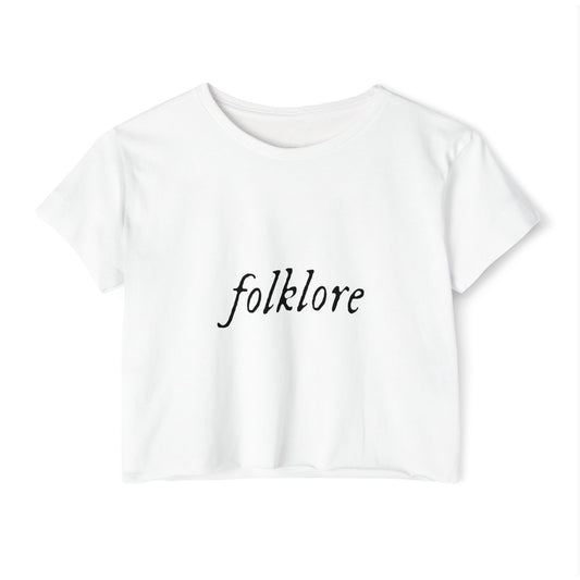 Cherry Lip Merch Women's Festival Crop Top - snazzymerch