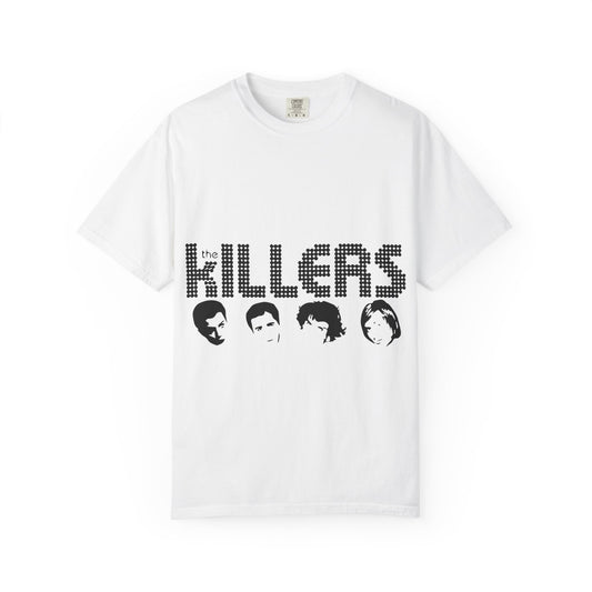 Diamond Dot Retro Unisex Garment-Dyed T-shirt - snazzymerch